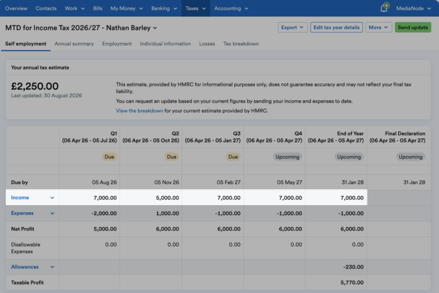 How to use FreeAgent to be MTD compliant