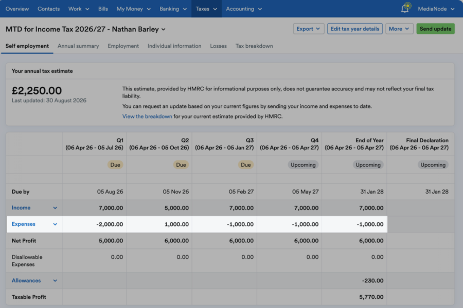 it's easy to use FreeAgent to remain MTD compliant